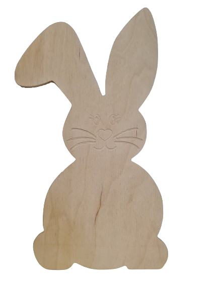 Holzhasen Figuren 1x